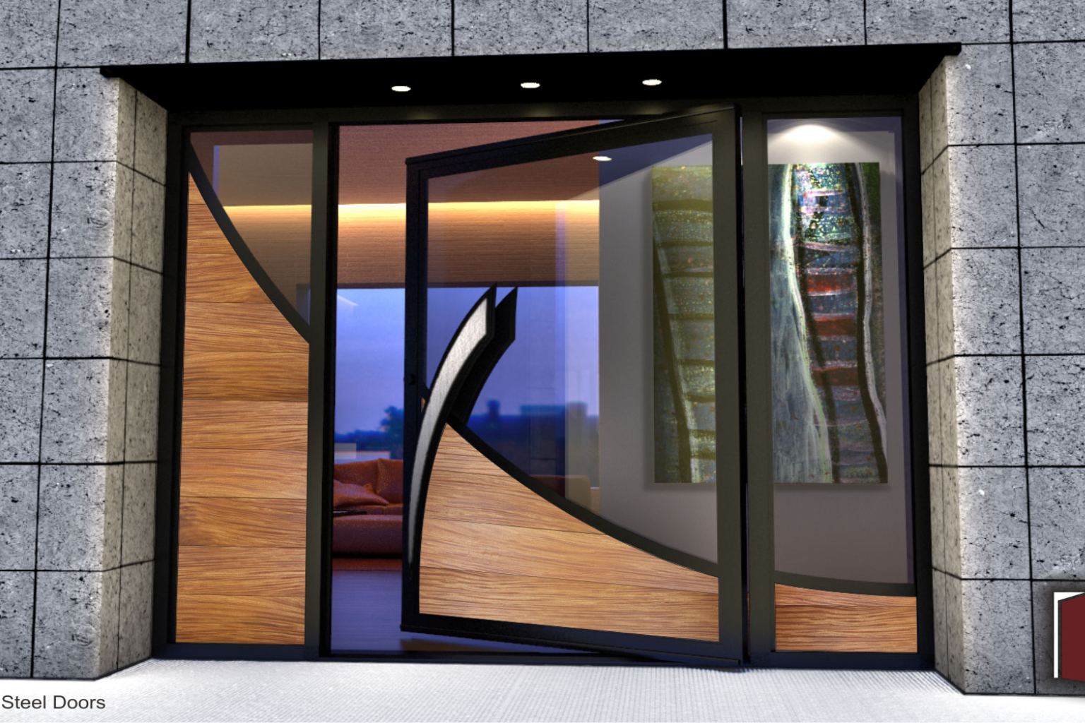 modern custom door designs