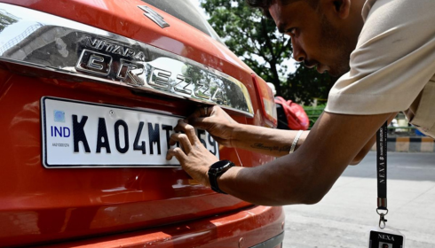 hsrp number plate order online